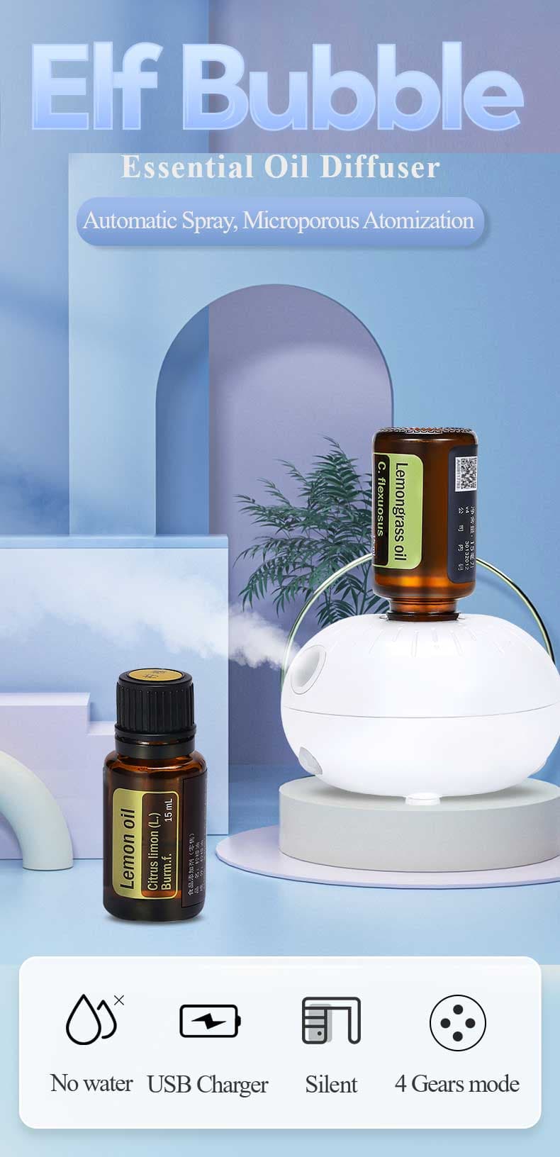 essential oil motion activated mini diffuser