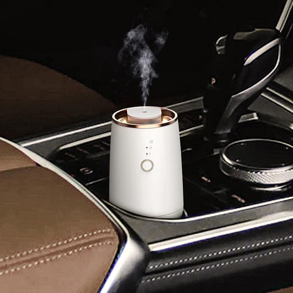 MEETA Custom Electronic USB ชาร์จใหม่ได้ Nano Cool Mist Waterless Car Aroma Diffuser CN01